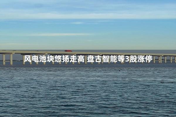 风电池块悠扬走高 盘古智能等3股涨停